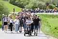 Die Teilnehmer der Säubirlesbam-Wanderung.