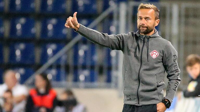 Muss in Kaiserslautern seinen Kapitän Sebastian Schuppan ersetzen: Kickers-Trainer Michael Schiele.