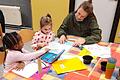 Schule des Friedens der Gemeinschaft Sant'Egidio in Würzburg: Kinder lernen hier lesen und schreiben.&nbsp;