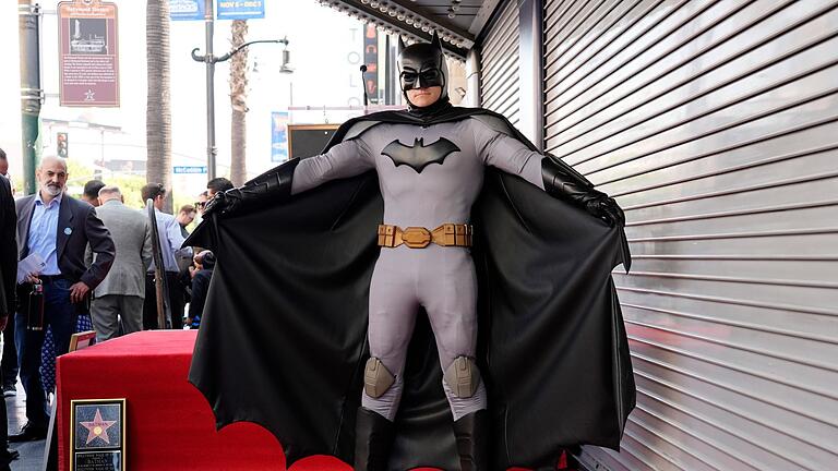 Hollywood Walk of Fame       -  Mit Batman wurde erstmals ein Superheld auf dem Walk of Fame verewigt