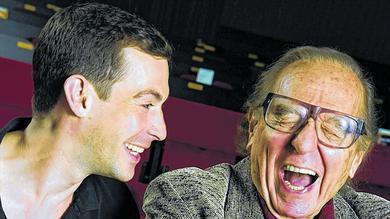 &bdquo;Wollen wir nicht befreundet sein?&ldquo; Tim Fischer und Georg Kreisler auf einer Aufnahme aus dem Jahr 2006.