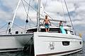 Mit der „Soulmate at Sea“ sind Leech und Stefan Antel im Moment in Puerto Rico, erlebten aber bei der Atlantiküberquerung ganz besondere Momente, nicht nur wenn Delfine das Boot begleiteten.
