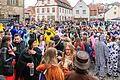 Viele Jugendliche kamen nach Rimpar, um Fasching zu feiern. Leider ist das fröhliche Treiben eskaliert.