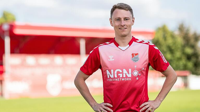 Joshua Endres vom TSV Aubstadt. Joshua Endres vom TSV Aubstadt.