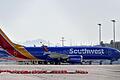 Flugzeuge des Typs Boeing 737 Max von Southwest Airlines in Phoenix im US-Bundesstaat Arizona. Foto: Matt York/AP/dpa       -  Bei einem Flugzeug des Typs Boeing 737 -800 von Southwest Airlines kam es zu einem Zwischenfall.