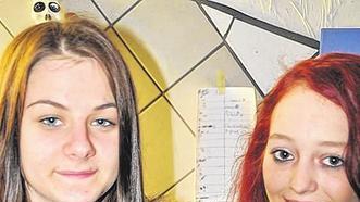 Rebecca Feller und Darline Wehner