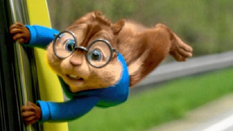 KINA - Die lustigen Streifenhörnchen sind wieder da! - Flughörnchen: Szene aus „Alvin und die Chipmunks“. KINA - Die lustigen Streifenhörnchen sind wieder da! - Flughörnchen: Szene aus „Alvin und die Chipmunks“.
