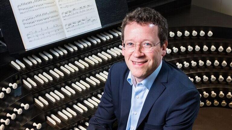Leidenschaftlicher Improvisator: Domorganist Stefan Schmidt. Leidenschaftlicher Improvisator: Domorganist Stefan Schmidt.
