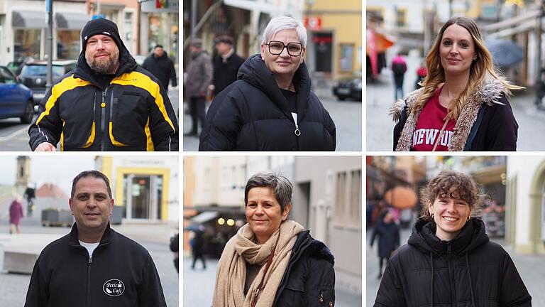 Zur Debatte um den Karenztag, die Allianz-Chef Bäte losgetreten hat, haben die Kitzinger und Kitzingerinnen eine klare Meinung (von links): Cornelius Klick, Ines Santos-Back, Corinna Betz, Metin Hasanoglu, Elke Arndt und Marianne Orth. Zur Debatte um den Karenztag, die Allianz-Chef Bäte losgetreten hat, haben die Kitzinger und Kitzingerinnen eine klare Meinung (von links): Cornelius Klick, Ines Santos-Back, Corinna Betz, Metin Hasanoglu, Elke Arndt und Marianne Orth.