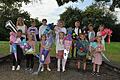 Zwölf Kinder, drei Jungen und neun Mädchen, besuchen als Erstklässler die jahrgangskombinierte Klasse in Burgpreppach.