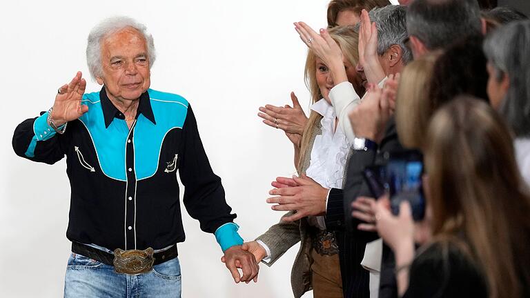 Ralph Lauren       -  Designer Ralph Lauren wird 85 Jahre alt. (Archivbild)