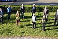 Bürgermeister Günther Werner (rechts) verabschiedete die ausscheidenden Stadträte (von links) Dr. Joachim Schwach, Michael Weber, Stefanie Schilling, Georg Hiernickel, Günther Trum, Annette Marquardt, Helene Rümer und Reiner Sidon. Es fehlt Eva-Maria Schwach.