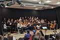 Das Orchester der Oberstufe.       -  Das Orchester der Oberstufe.