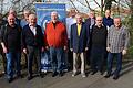 Roland Stengl (stvVors), Roland Wölpper (Beisitzer), Oliver Hartmann (BezVors), Ekkehard Wiehn (Beisitzer), Klaus Fischer (ehem. Kassenwart), Siegbert Schneider (Vorsitzender), Harry Linke (Beisitzer), Karlheinz Fiebig (ehem. Beisitzer), Bernhard Hauber (LandesVors ERH), Frank Gotthardt (Kassenwart), Armin Dadrich (Beisitzer), Andreas Störmer (Beisitzer). Im Bild fehlen die Beisitzer Kai Fiedrich und Oskar Kirchheimer.
