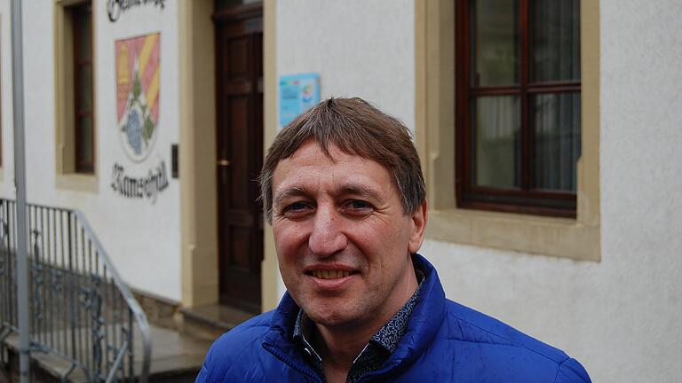 Rainer Morper will in Ramsthal Bürgermeister werden.