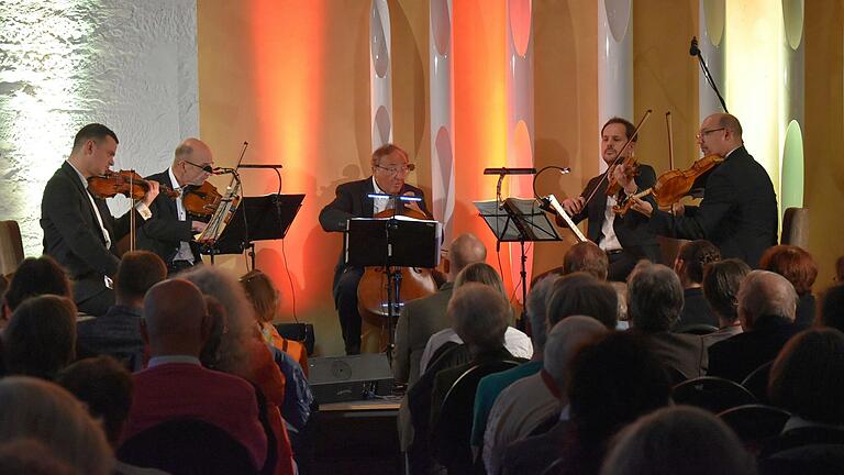 Das Mozart-Konzert gehört zu einem beliebten Bestandteil in der Reihe der  Konzerte im Schloss Oberschwappach.