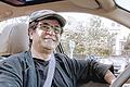 Unbeugsam: Regisseur Jafar Panahi, Gewinner des Goldenen Bären, in einer Szene seines Films &bdquo;Taxi&ldquo;.