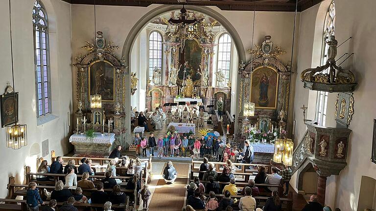 Gut besucht war der Gottesdienst zum Erntedankfest.