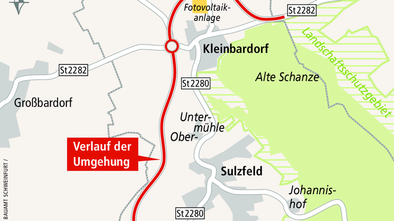 Ortsumgehung Sulzfeld: Langsam kommt Bewegung in die Sache