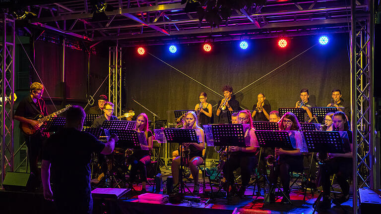 Die Big Band der Musikschule Schweinfurt wird zum Finale des Konzerts am 15. Juli spielen.