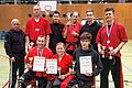 Holten etliche Medaillen beim Saisonabschluss in Brannenburg: Die Teilnehmer der Eberner Kampfsportschule Rögner.