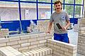 Luis Hüßner ist der beste Maurer-Azubi Deutschlands.