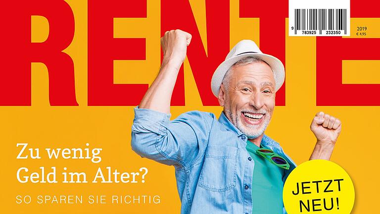 Zu wenig Geld im Alter? Das Renten-Magazin der Main-Post gibt Tipps zum richtigen Sparen.&nbsp;Hier bestellen.