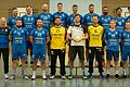 Die Mannschaft des Handball-Bezirksoberligisten MHV 09 Schweinfurt, hinten (v.l.): Felix Landgraf, Patrick Wilm, Sören Bernt, Cornelius Bitsch, Christian Fey, Simon Zwiazek, Patryk Iwaniak, Omar Mohamed Kamaleldin Fahim, Maxim Liaparavorne. Vorne (v.l.):  Achim Baudys (Mannschaftsverantwortlicher), Jan Scholich, Luis Vollert, Sascha Bolz, Christopher Früh (Trainer), Lukas Fiedler, Lucas Sofus, Christian Völker. Es fehlen: Moritz Moder, Bjarke Pohlmann, Meulan Zllanoga, Matteo Nanke, Volker Wilm (Betreuer).