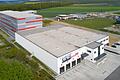 Das Hochregallager der Firma Wegmann Automotive in Veitshöchheim (Archivbild).