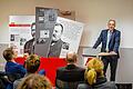 Rückblick: Zum Festakt 70 Jahre Einheitsgewerkschaft skizzierte Matthias Jena, Vorsitzender des DGB Bayern, die Anfänge des DGB.