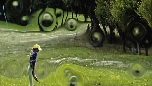 Nicht nur landschaftlich reizvoll: Der Bad Kissinger Golfplatz wurde am 18. Juli vor 100 Jahren eröffnet. Unser Archivbild zeigt den Platz in der Reflexion einer spiegelnden Übungswand. Nicht nur landschaftlich reizvoll: Der Bad Kissinger Golfplatz wurde am 18. Juli vor 100 Jahren eröffnet. Unser Archivbild zeigt den Platz in der Reflexion einer spiegelnden Übungswand.