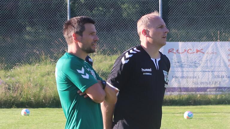 Mit Markus Bach (rechts) hat Andreas Brendler (links) einen neuen Co-Trainer an seiner Seite. Mit Markus Bach (rechts) hat Andreas Brendler (links) einen neuen Co-Trainer an seiner Seite.