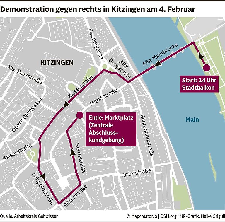 Alles zur Demo am Sonntag in Kitzingen: So geht der Protest gegen die AfD und den Rechtsextremismus jetzt weiter Alles zur Demo am Sonntag in Kitzingen: So geht der Protest gegen die AfD und den Rechtsextremismus jetzt weiter