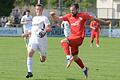 Sebastian Fries vom TSV Karlburg startet in dieser Szene durch: Gegen den ATSV Erlangen holten die Karlburger ein Unentschieden.