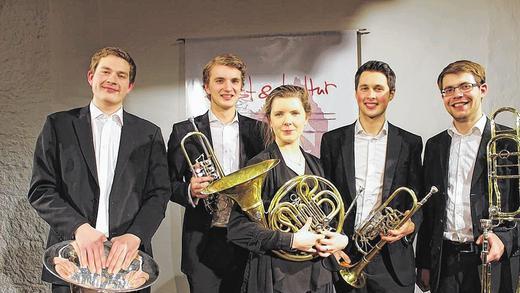 Von wegen altes Blech: Das QuintettAvanti bewies bei seinem Konzert in Wechterswinkel das Gegenteil. Von wegen altes Blech: Das QuintettAvanti bewies bei seinem Konzert in Wechterswinkel das Gegenteil.