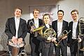 Von wegen altes Blech: Das QuintettAvanti bewies bei seinem Konzert in Wechterswinkel das Gegenteil.