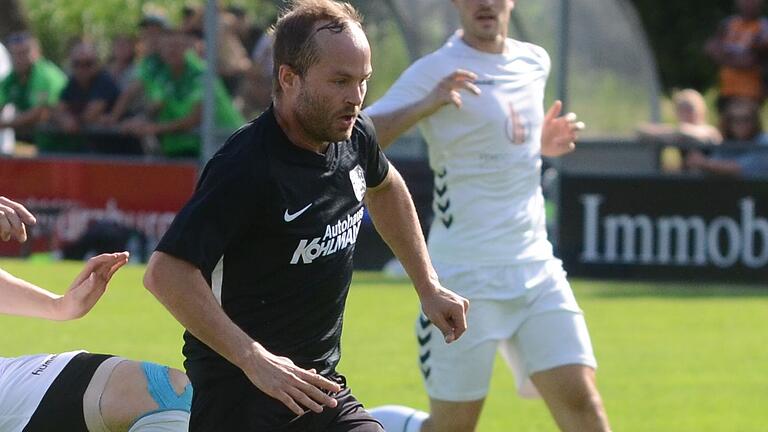 Einziger Torschütze im Derby beim FV Karlstadt: Steffen Lehofer vom TSV Karlburg II.