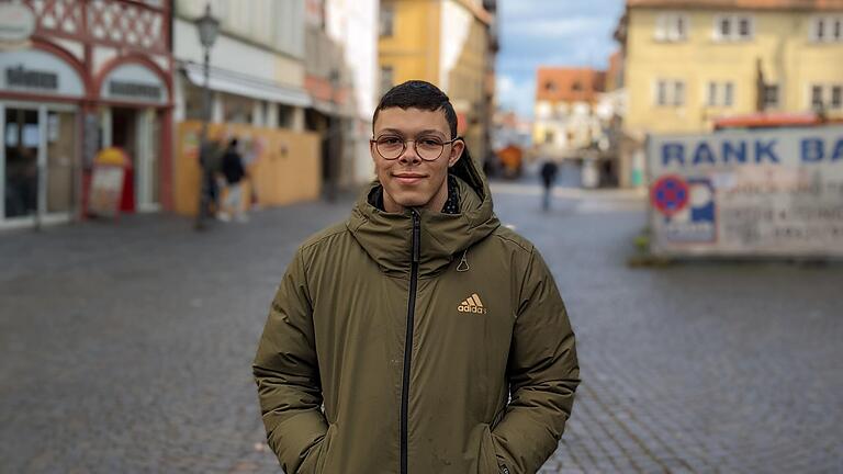 Enrico Alonso (16) aus Kitzingen.