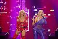 'Wetten, dass..?'       -  Helene Fischer und Shirin David traten im November in der ZDF-Show &bdquo;Wetten, dass..?&rdquo;. Die gemeinsame &bdquo;Atemlos&rdquo;-Version wurde dann prompt ein Nummer-eins-Hit. (Archivbild)