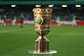 Preußen Münster - VfB Stuttgart       -  Das Objekt der Begierde vieler Clubs: die Trophäe im DFB-Pokal