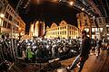 &quot;Rush Hour&quot; begeistern das Publikum auf der FRIZZ/WVV Bühne. Tausende Menschen besuchen das. Stadtfest am Samstag 14.09.24 in der Würzburger Innenstadt.