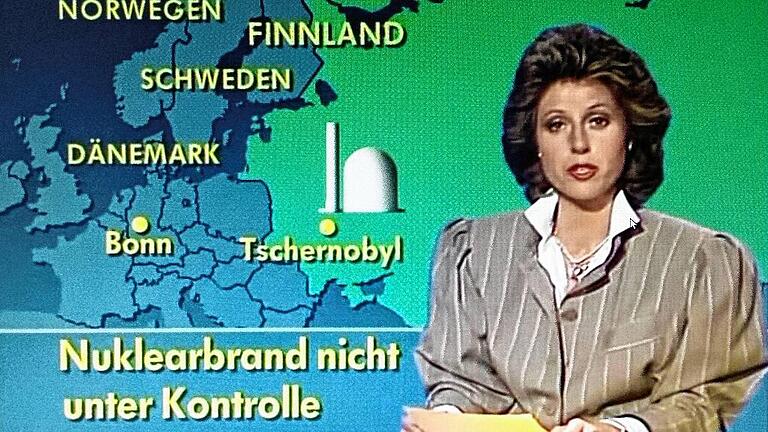 Tschernobyl als eine Meldung von vielen: Tagesschau vom 20. April 1986.T. SCHLEICHER