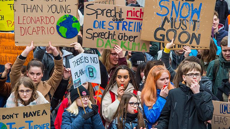 Bei einer Fridays-for-Future-Demo in Schweinfurt: Die Forderung 'Sprecht nicht über die Streiks, sprecht über das Klima' sollte laut unserem Autor analog auch für Greta Thunberg gelten. Bei einer Fridays-for-Future-Demo in Schweinfurt: Die Forderung 'Sprecht nicht über die Streiks, sprecht über das Klima' sollte laut unserem Autor analog auch für Greta Thunberg gelten.