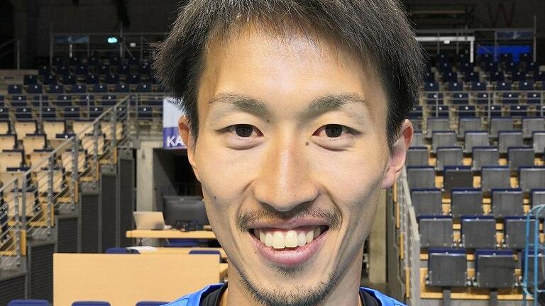 Der neue Libero der Eltmanner Heitec Volleys: Shunsuke Watanabe