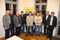 30 Mitglieder der UWG-FW wurden für 15, 20, 30 und 35 Jahre Mitgliedschaft geehrt. In ihrer Mitte ist der Vorsitzende Felix Freiherr von Zobel.