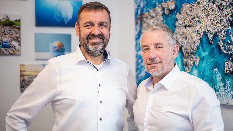 Mit dem Meer hatten die beiden unterfränkischen Unternehmer bisher beruflich wenig zu tun. Trotzdem haben es sich&nbsp;Herbert Hornung (links) und Peter Bales zur Aufgabe gemacht, von Würzburg aus das Plastik aus den Ozeanen herauszuholen.
