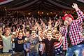 Ballermann-Feeling bei der Wernecker Bierwoche       -  Für Ballermann-Feeling sorgte Schlagersänger Markus Becker am Mittwochabend auf der Wernecker Bierwoche. Noch vor der offiziellen Eröffnung am Fronleichnamstag gab es zur Einstimmung eine Partynacht im Schraudenbacher Festzelt &ndash; und das war proppenvoll.