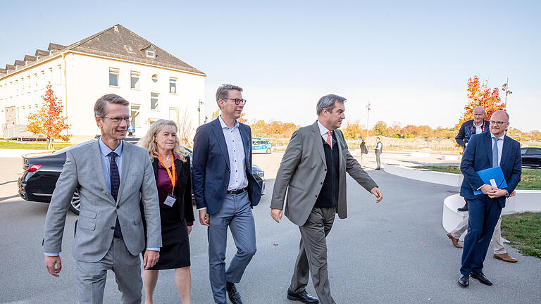 Impressionen vom Festakt mit Markus Söder und Markus Blume (Wissenschaftsminister) zur Umbenennung der FHWS zu THWS