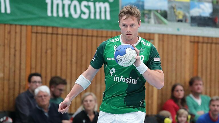 Julian Sauer ist künftig für die DJK Rimpar II in der Handball-Bayernliga am Ball.