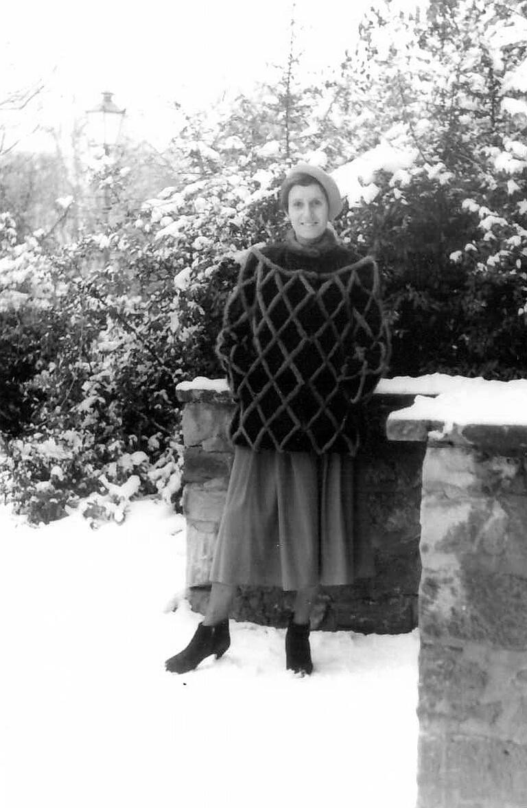 Seit wenigen Tagen im Westen: Roswitha Oehler Anfang 1989. Seit wenigen Tagen im Westen: Roswitha Oehler Anfang 1989.